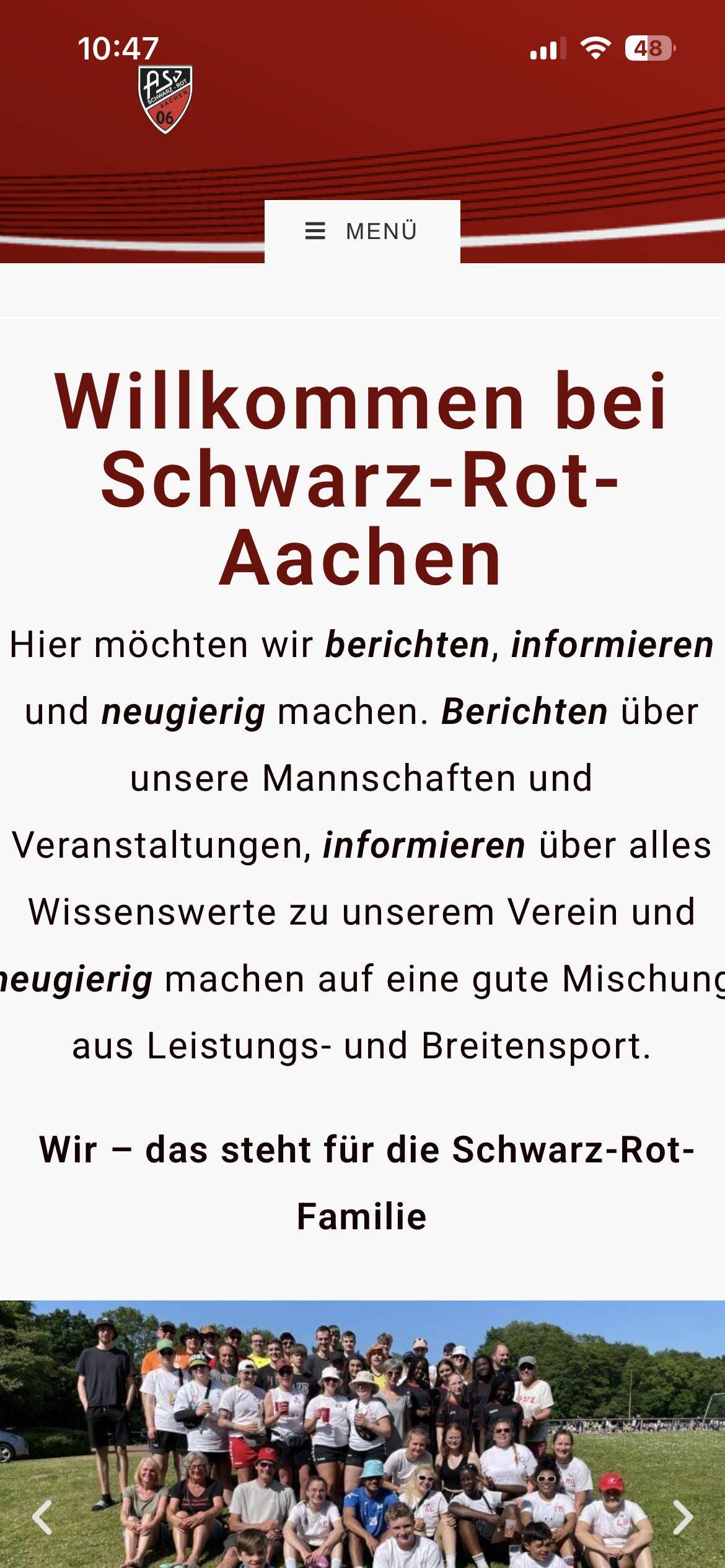 ASV Schwarz-Rot App